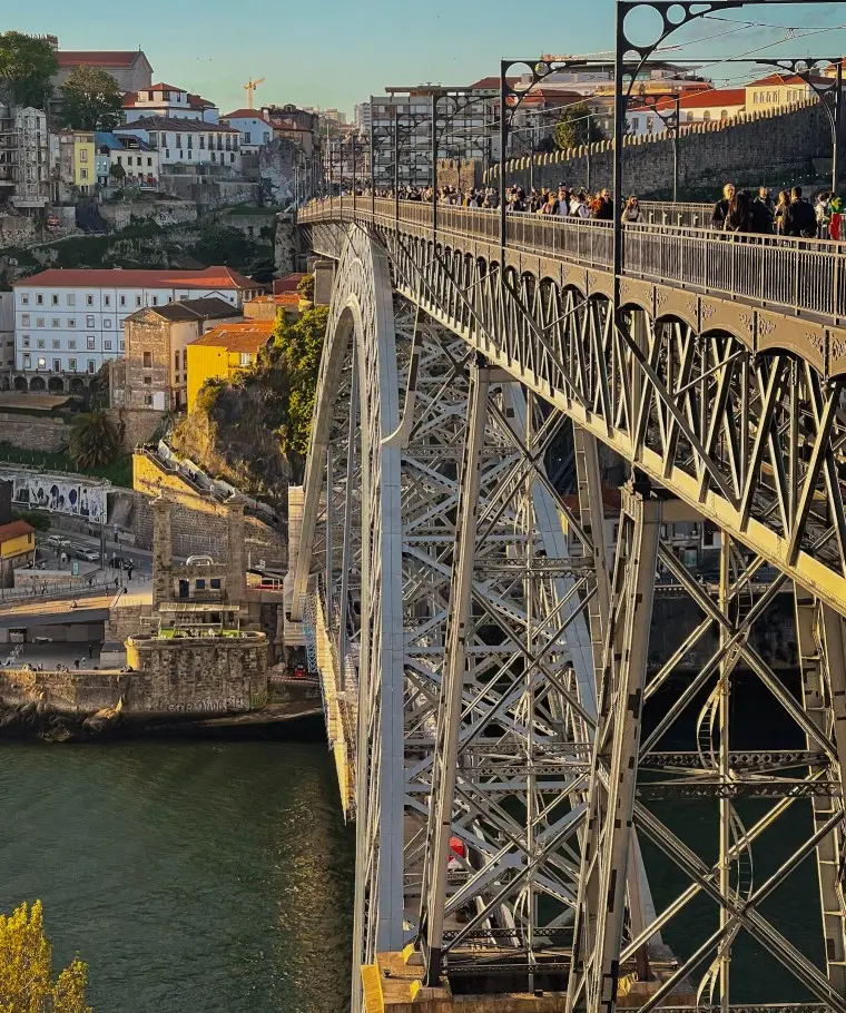 sunset porto Dom Luis Bridge I