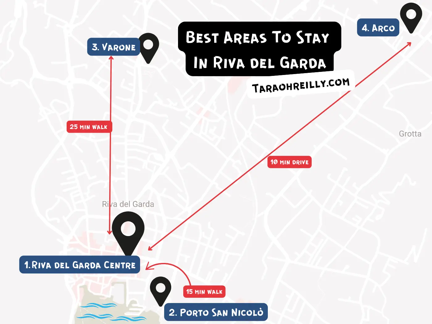 best area to stay in riva del garda map