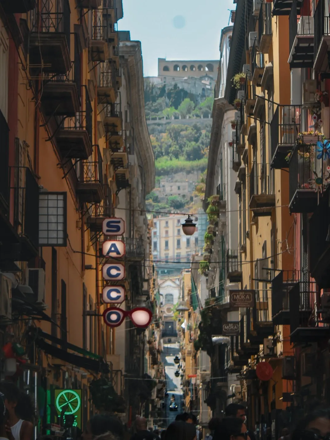 via Spaccanapoli naples