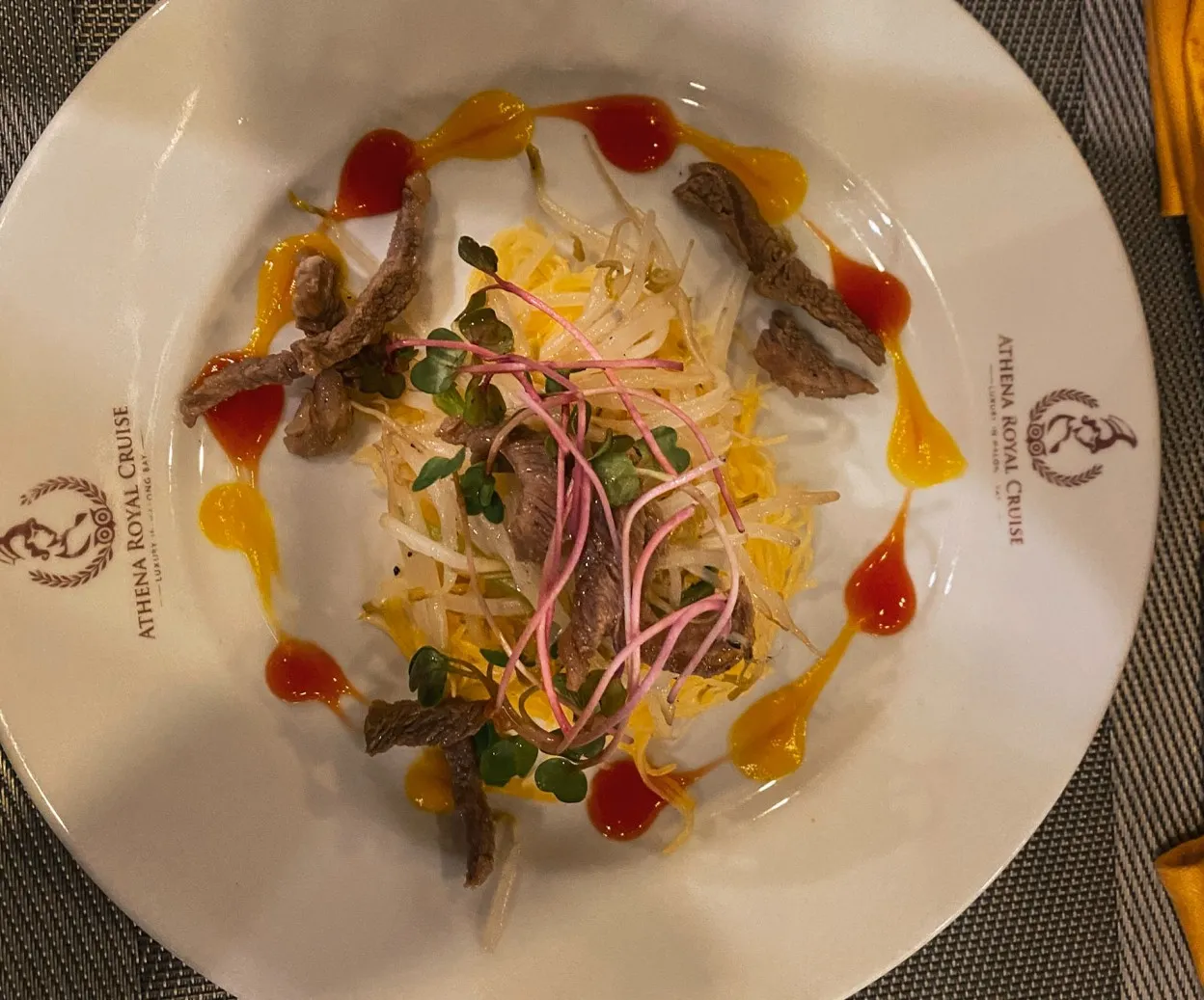 food on halong bay cruises