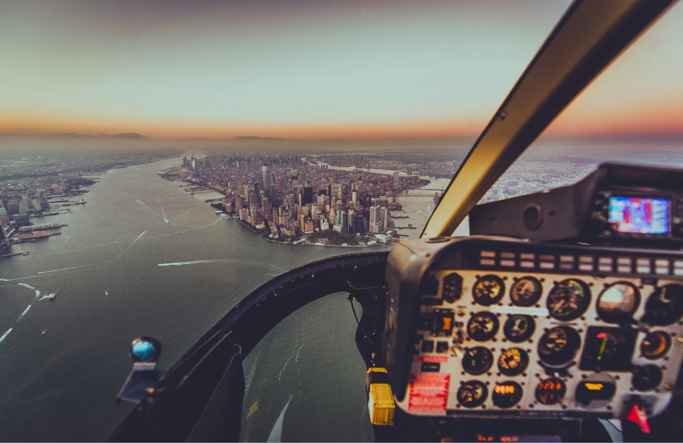 HELICOPTER TOUR OF nyc