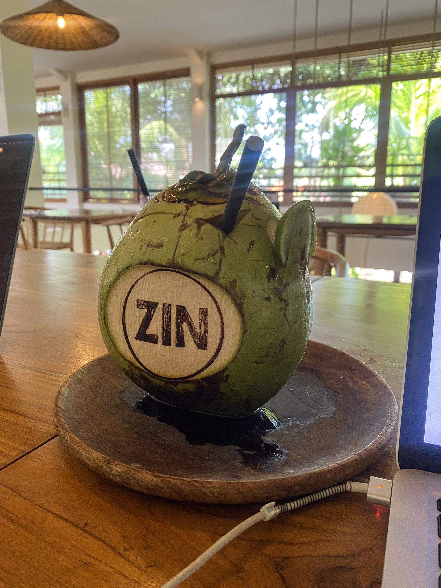 Zin Cafe coconut