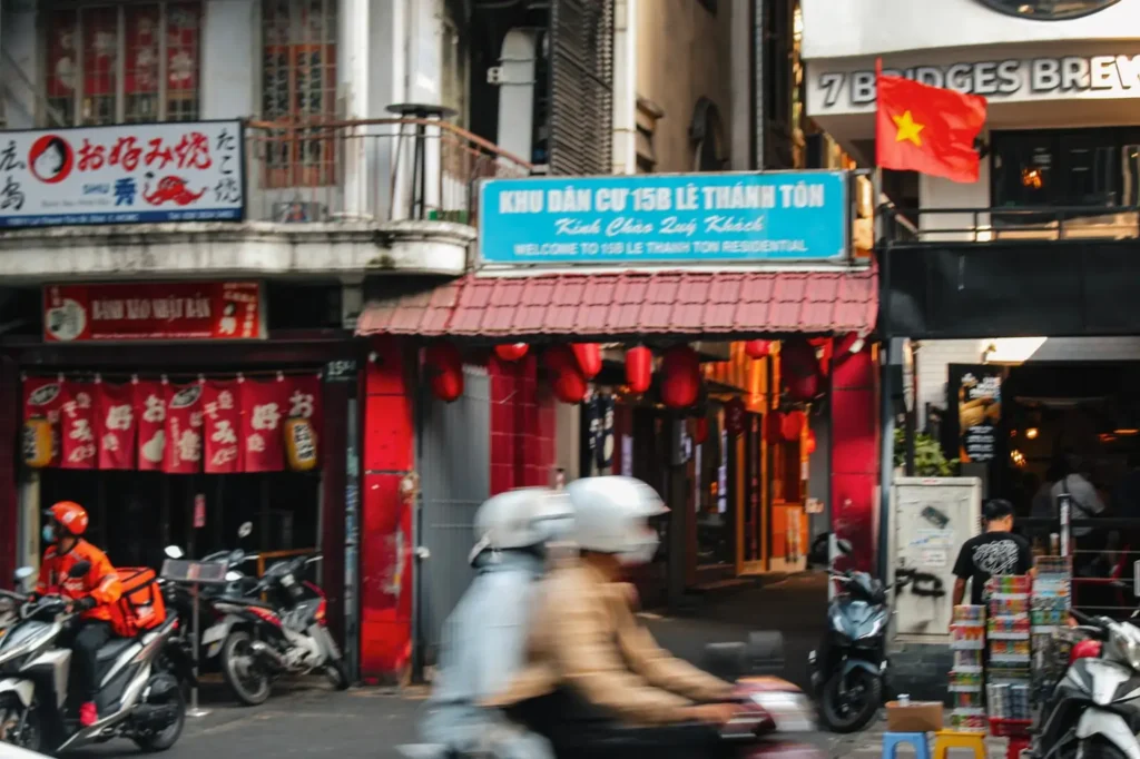 little japan is one of the most unusual places in Ho Chi Minh