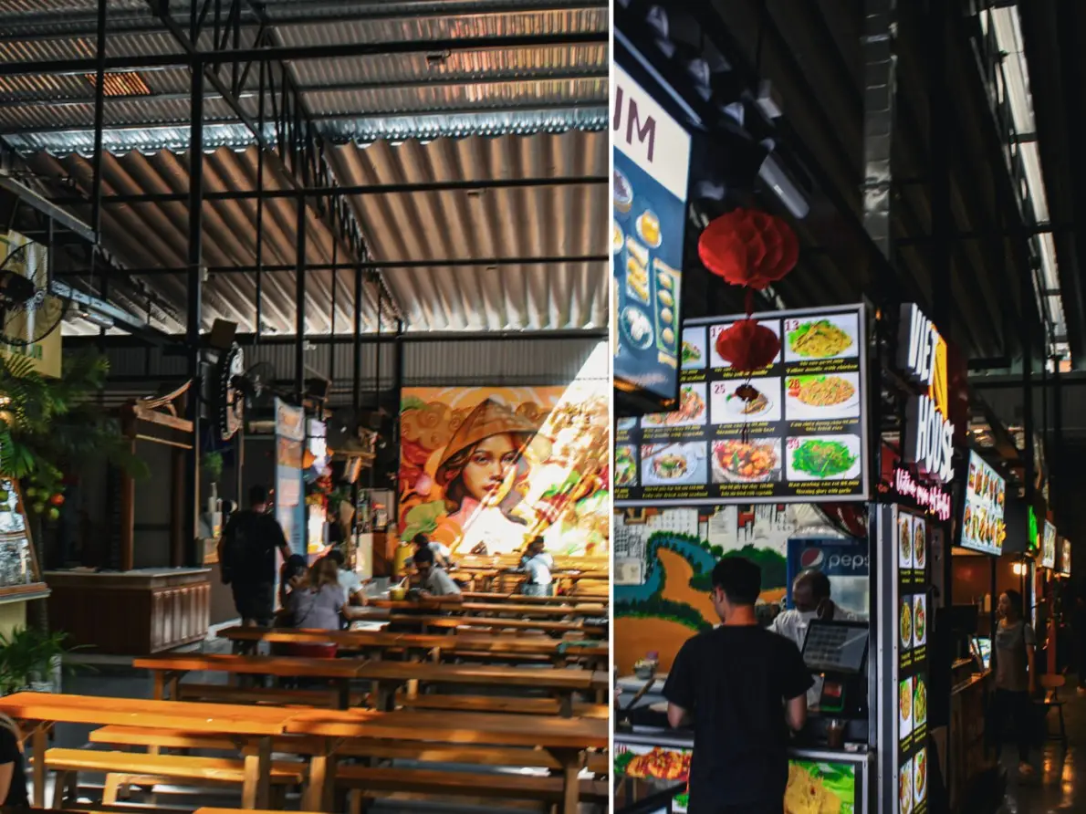 Ben Nghe Street Food Market where to eat in ho chi minh