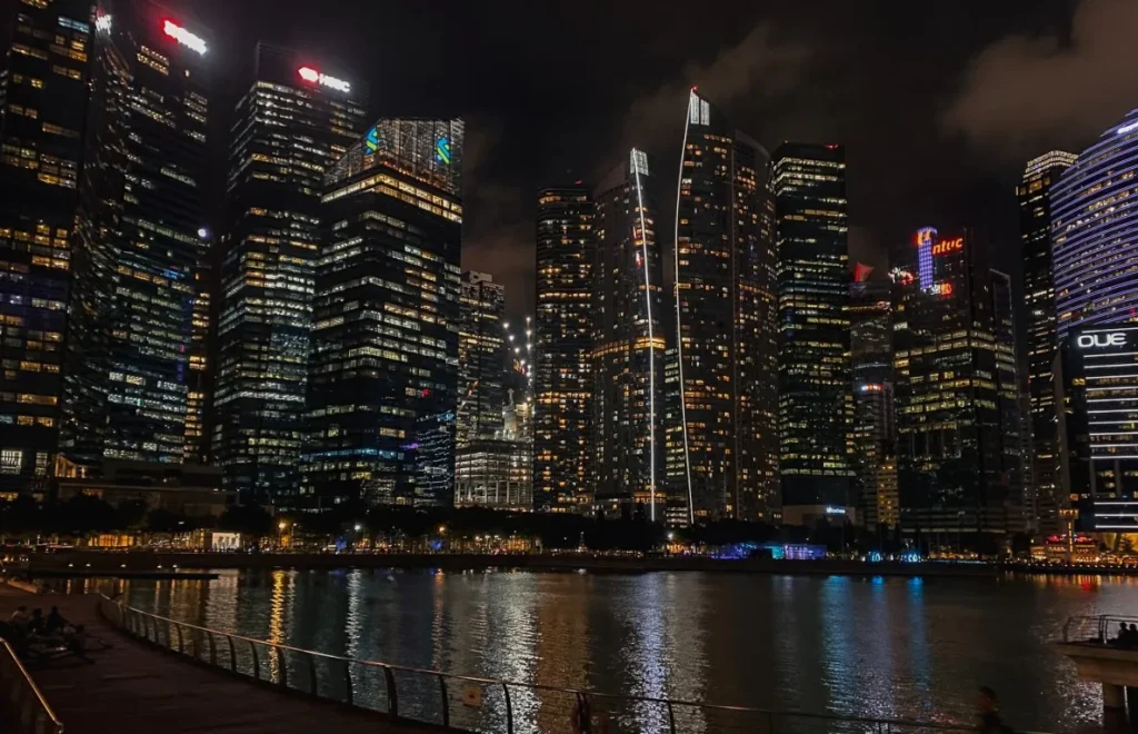 marina bay promenade singapore