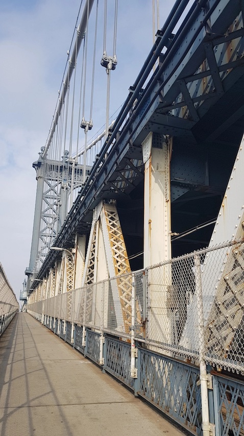 Manhattan Bridge pedestrian walkway