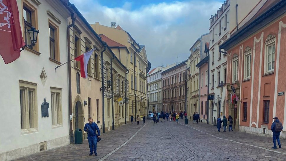 old town Krakow Christmas Market