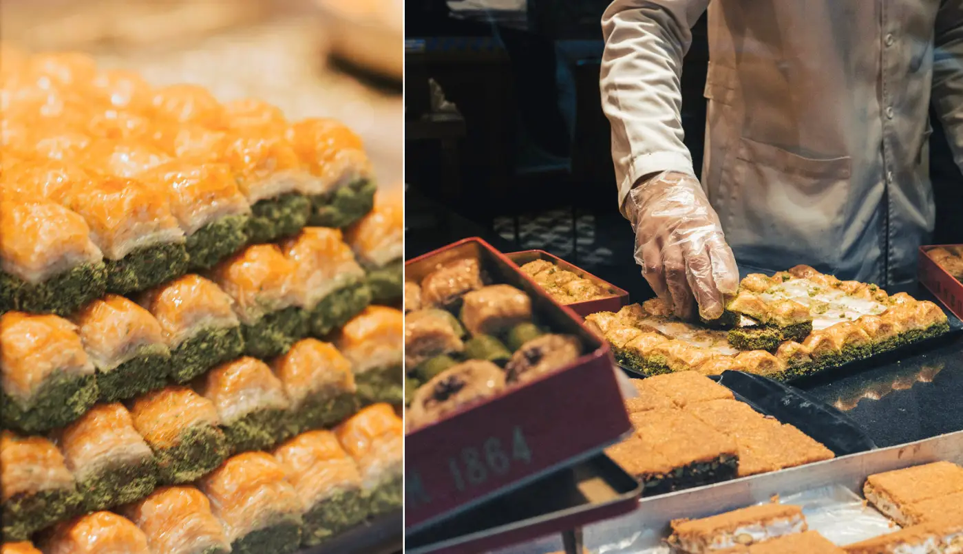 Baklava is a must eat in istanbul