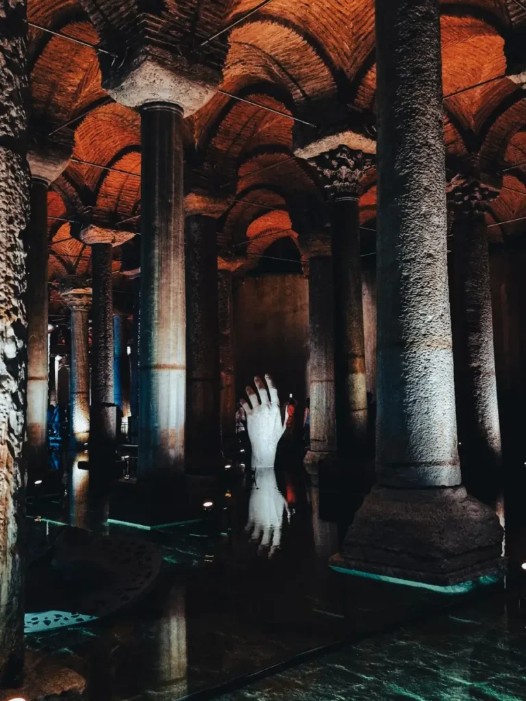 Basilica Cistern is a must visit during your 3 days in Istanbul itinerary