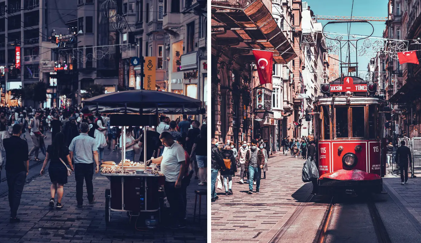 Istiklâl Avenue is a fun place to explore 3 day istanbul itinerary