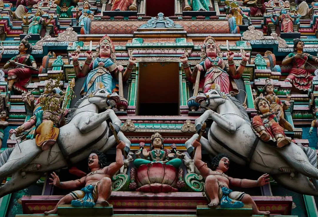 Sri Mahamariamman Temple entrance