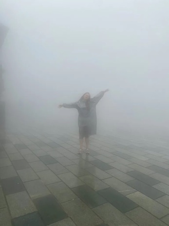 Ba Na Hills during bad weather