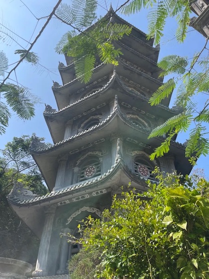 Marble mountains in Danang