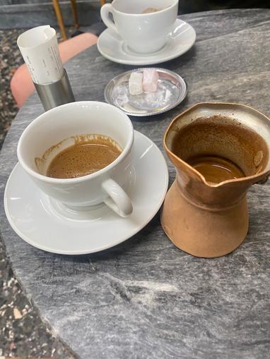 turkish coffee in Mokka