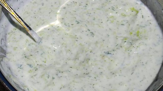 tzatziki - gluten free in Greece