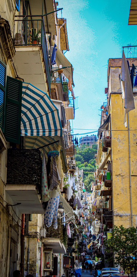 Quartieri Spagnoli alleys in Naples