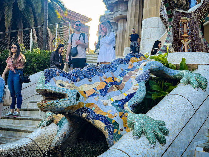 stairway Park Güell