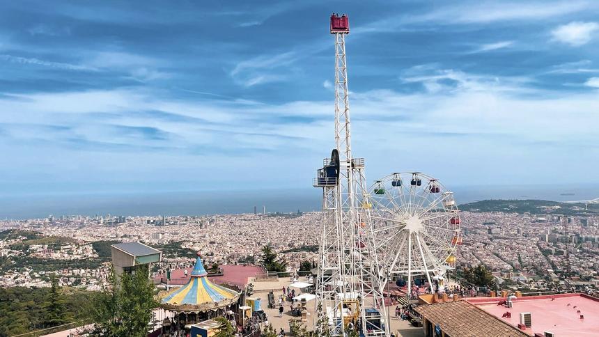 Tibidabo Amusement Park - 3 days in Barcelona