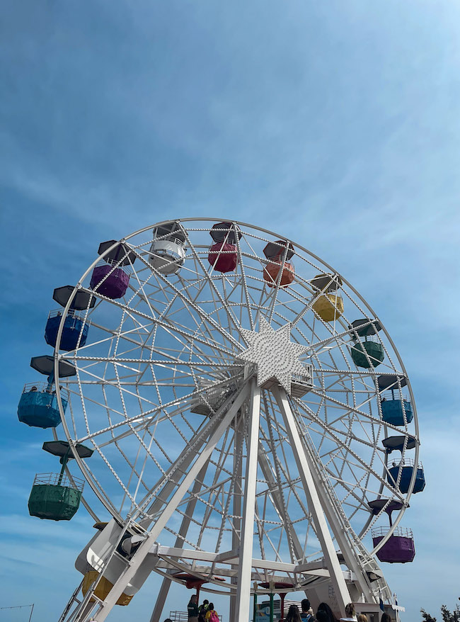 Tibidabo Amusement Park Ferris Wheel