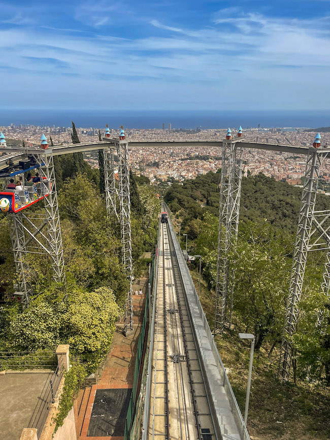 Tibidabo Amusement Park funicular