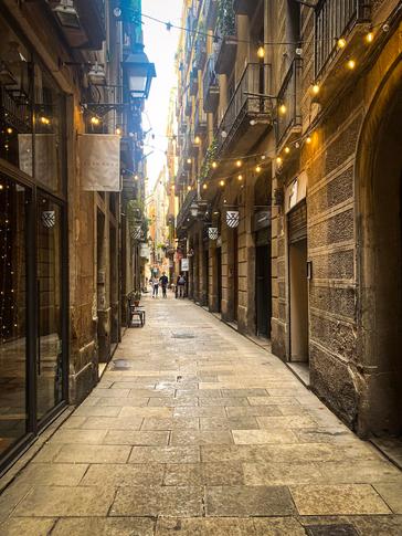 Gothic Quarter in Barcelona