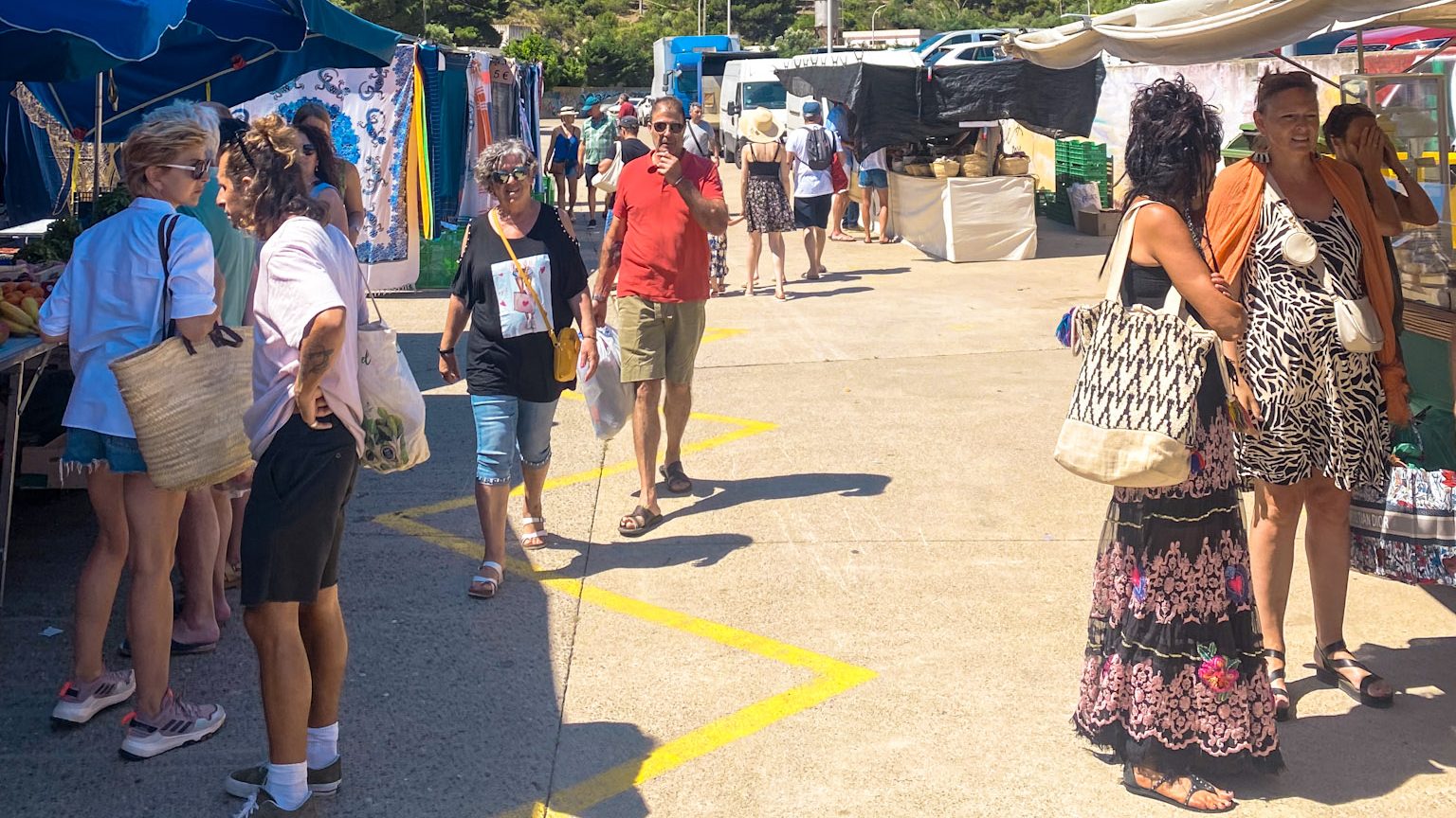 Monday market in Cadaqués