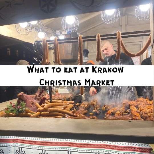 krakow christmas market what to eat