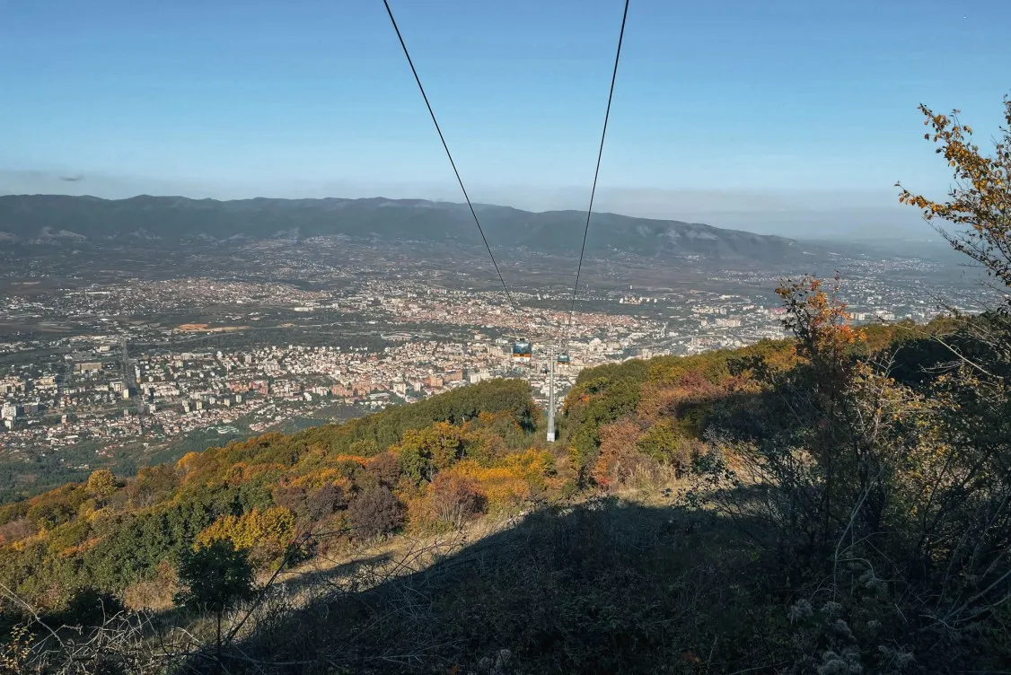 mount vodno cable car