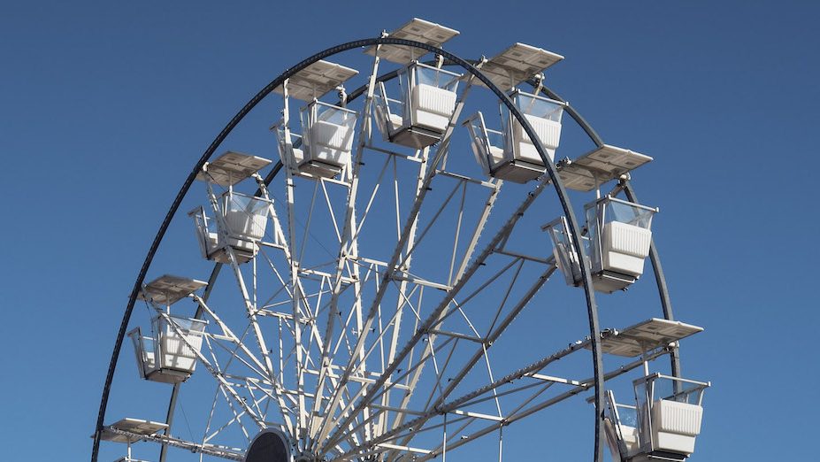 Ferris wheel at Sibiu christmas market