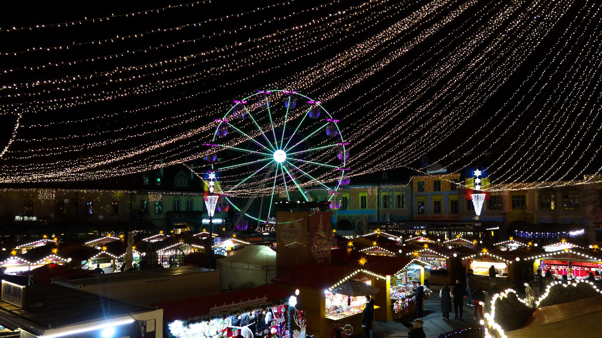 Sibiu Christmas Market in