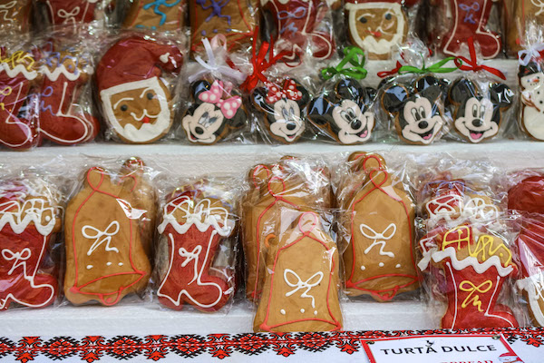 Food at Romanian Christmas Markets