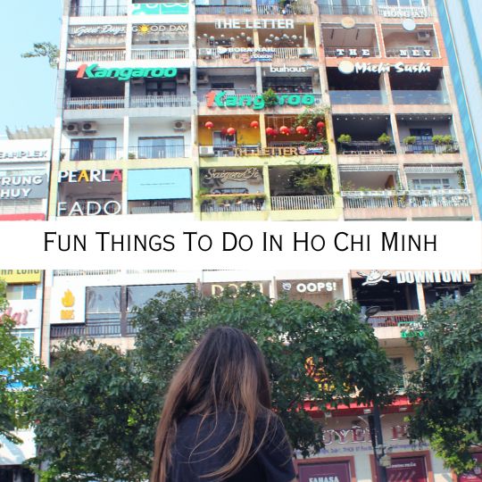 fun things to do in Ho Chi Minh