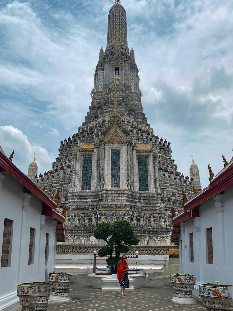 Walking the grounds of Wat Arun | 4 day Bangkok itinerary