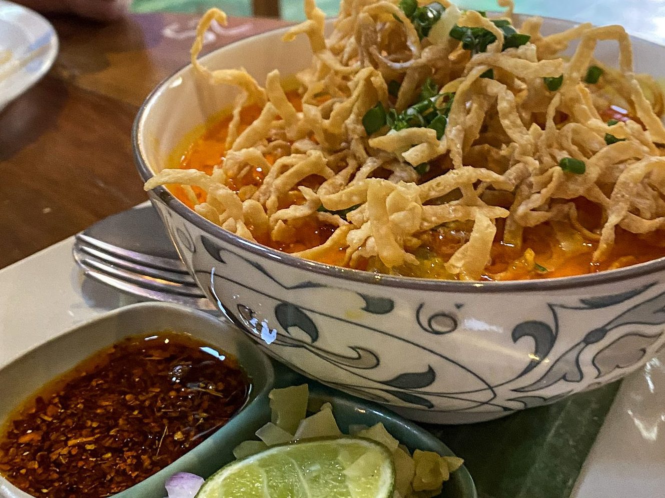 khao soi that you need to try during your 4 day trip to Bangkok