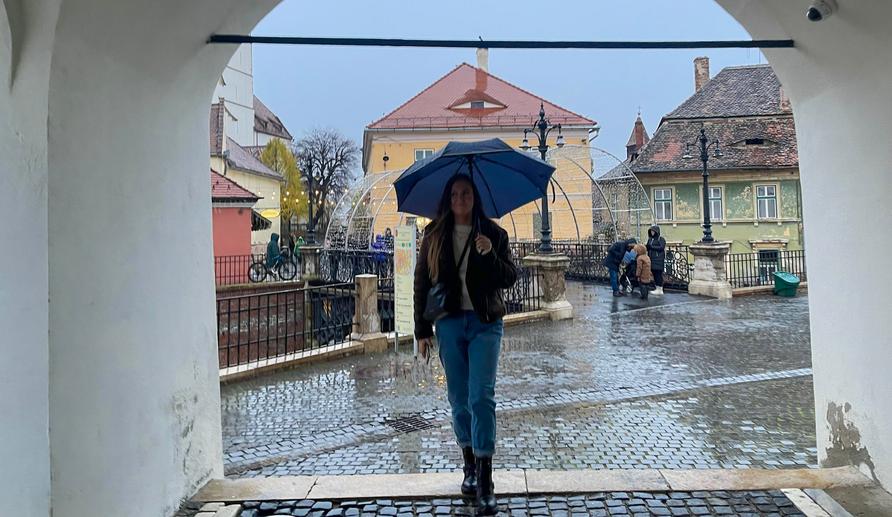 houses with eyes in Sibiu