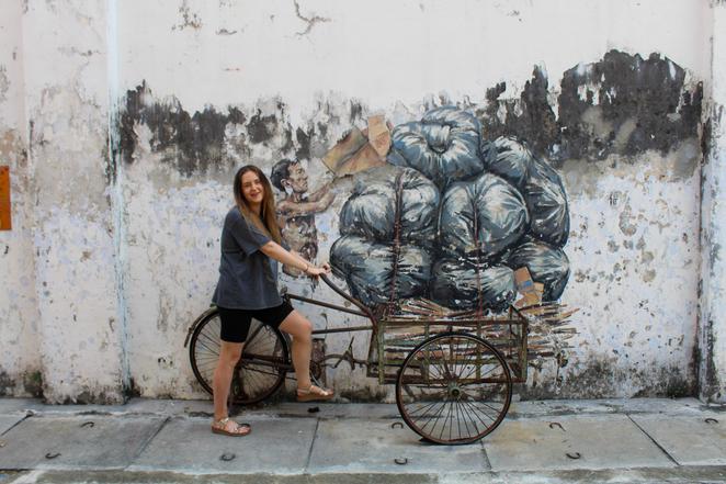 murals art lane in Ipoh | Tara Oh Reilly