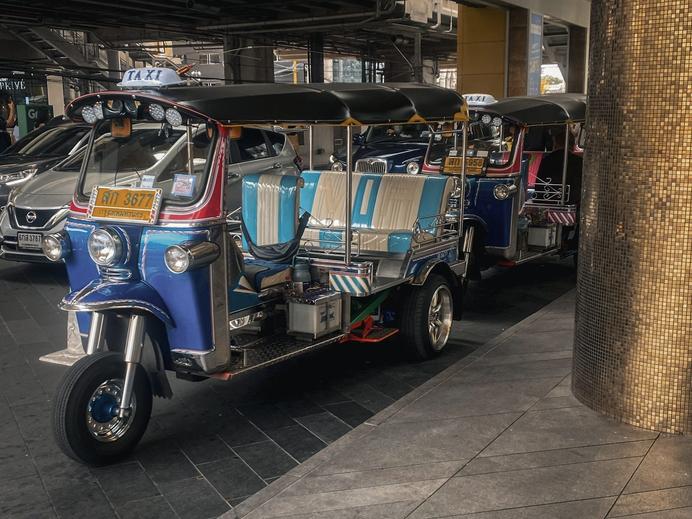 tuktuk in thailand - one way to get around
