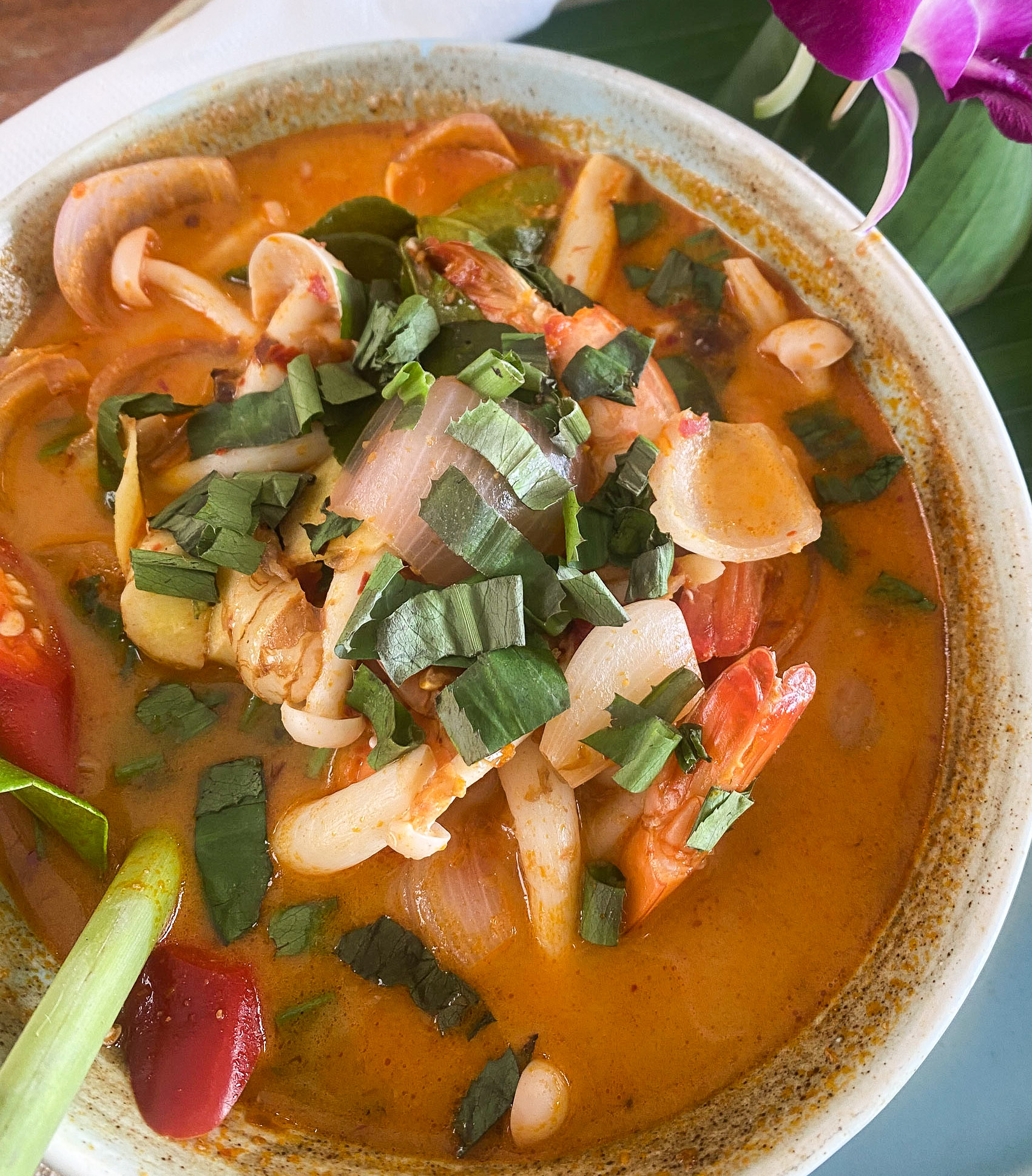 Tom Yum Soup is one dish you need to try in Thailand