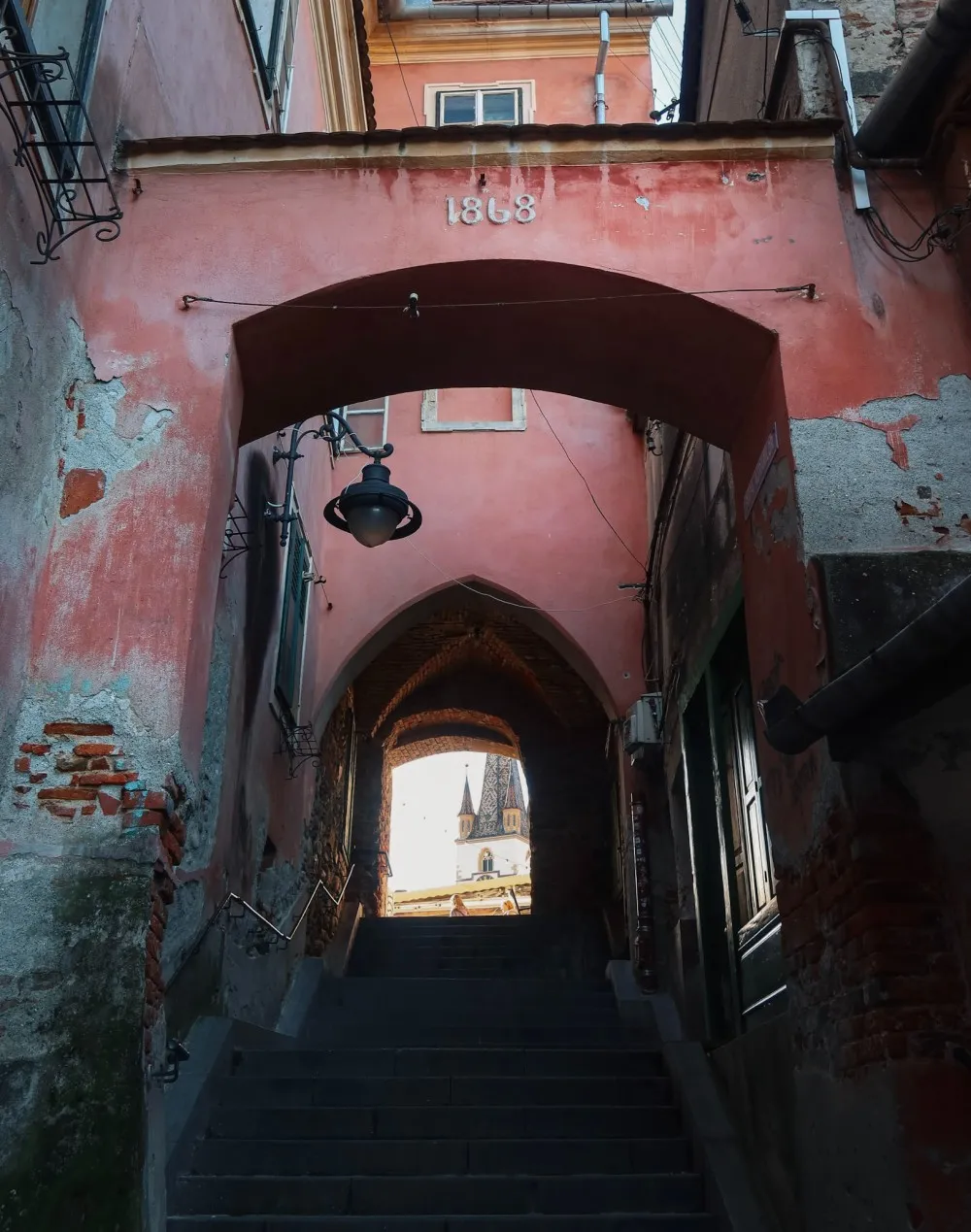 Goldsmith’s Stairway sibiu romania