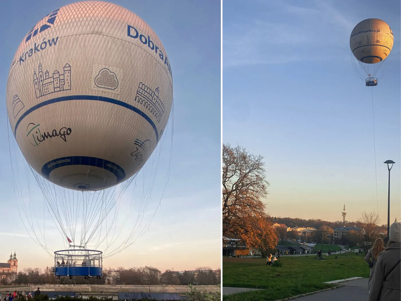 Balon Widokowy is a fun thing to do during your 3 days in Krakow