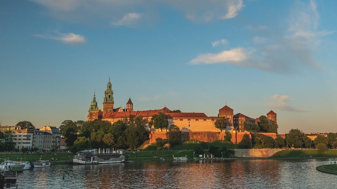 wawel castle and hill in krakow