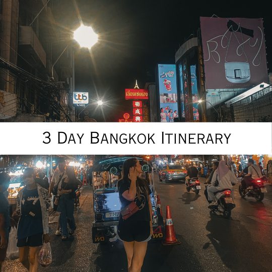 4 day bangkok itinerary