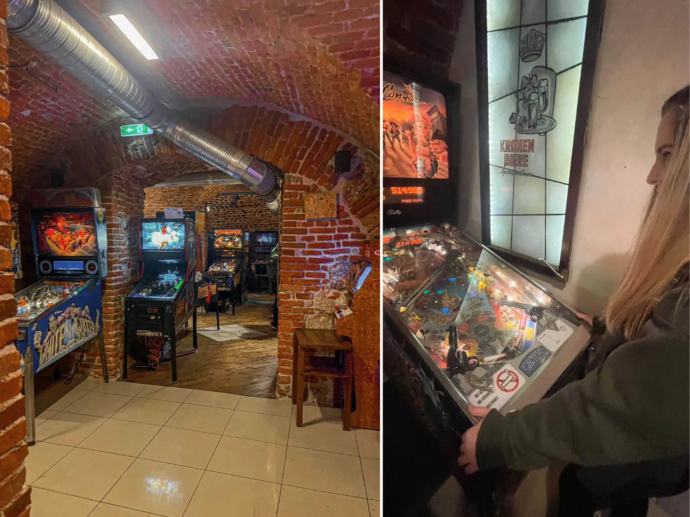 pinball museum is a fun indoor thing to do in Krakow