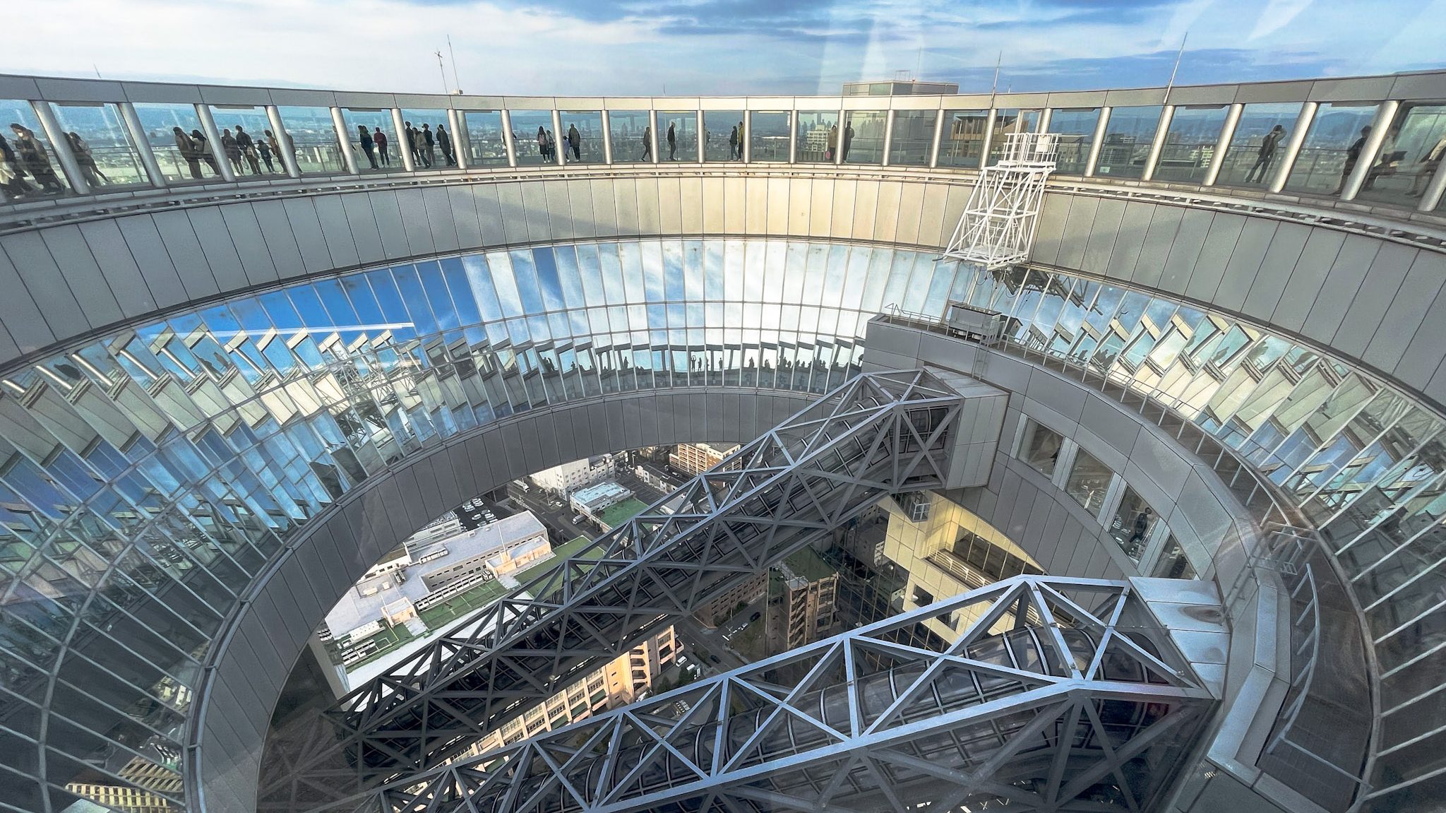 umeda sky building is one of the best things to do in Osaka