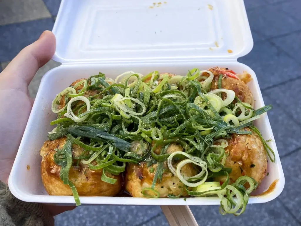 Takoyaki is a must eat in Osaka