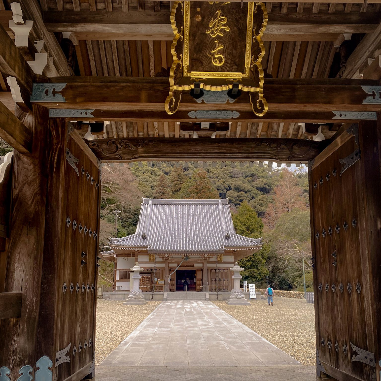 Ryuanji Temple in Minoh park