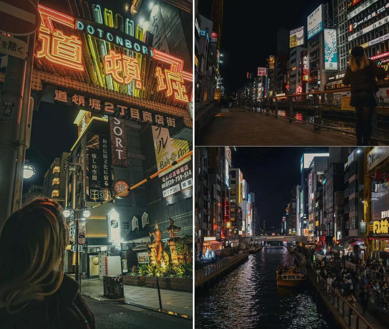 dotonbori at night is one of the best places to be at night