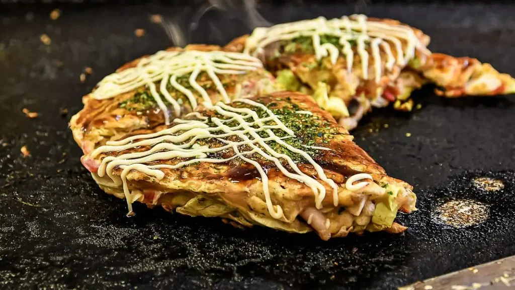 DIY Okonomiyaki - first time in OSAKA