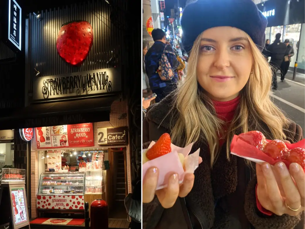 strawberry mania in osaka 