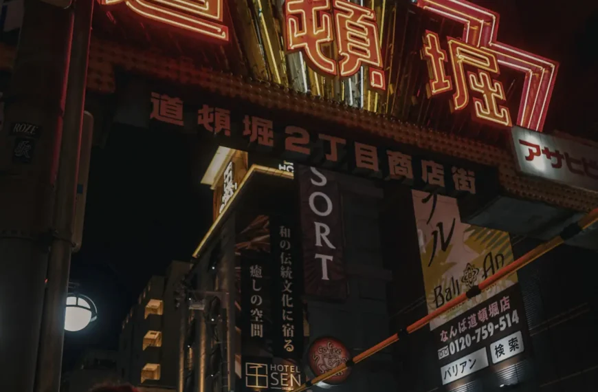 Dotonbori at night - Tara Oh Reilly